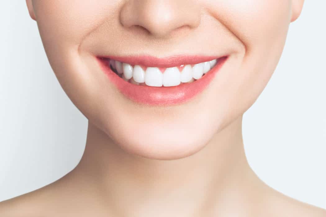 Adult smile in a dental portrait